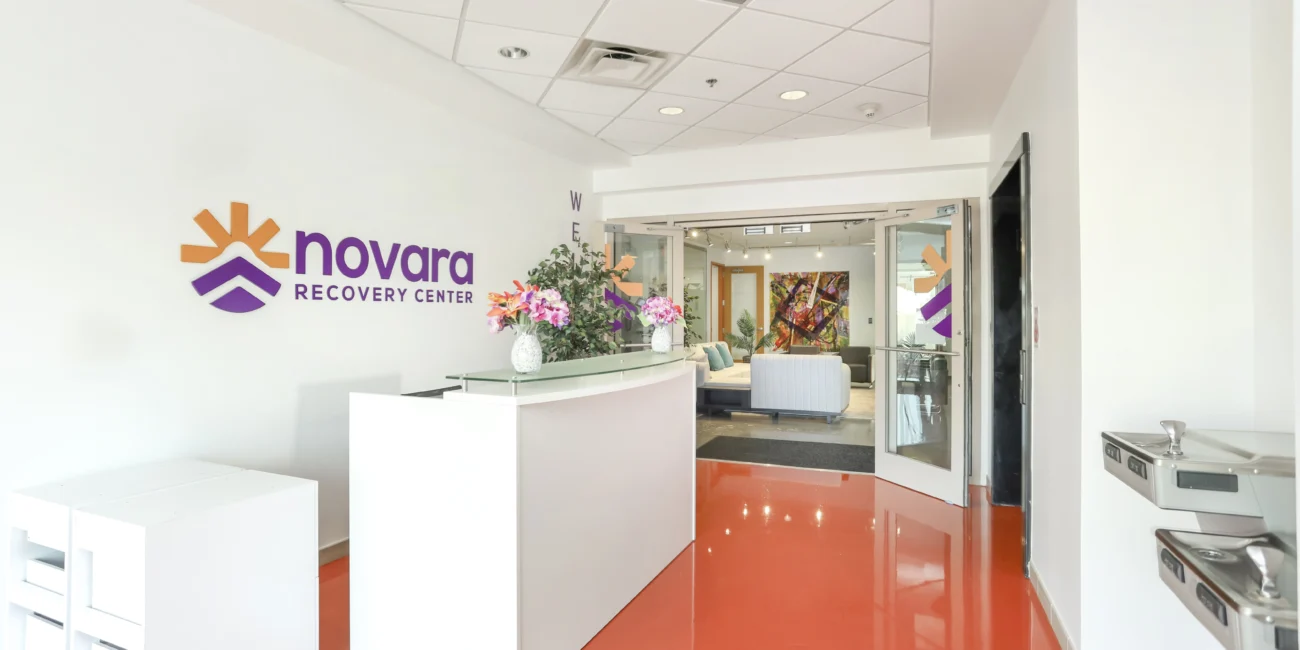 Novara Recovery Center Virginia Drug and Alcohol Rehab reception area.